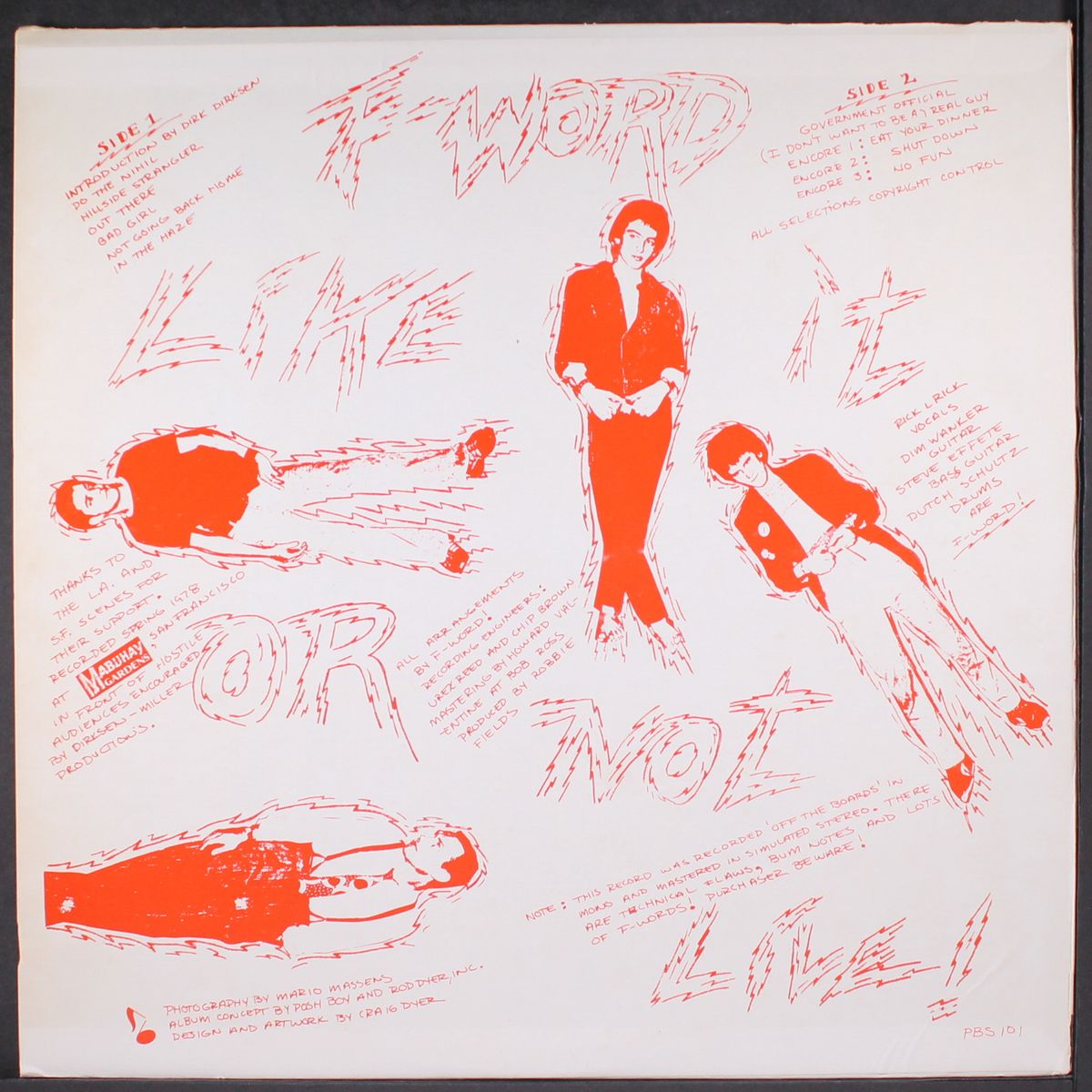 like it or not live by F-WORD