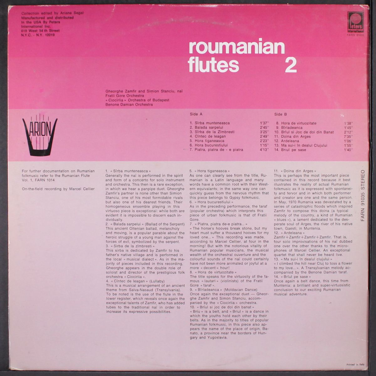 roumanian flutes 2 by GHEORGHE ZAMFIR