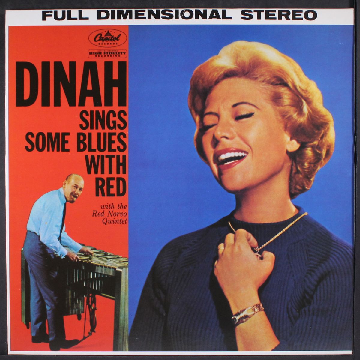 dinah sings some blues with red by DINAH SHORE