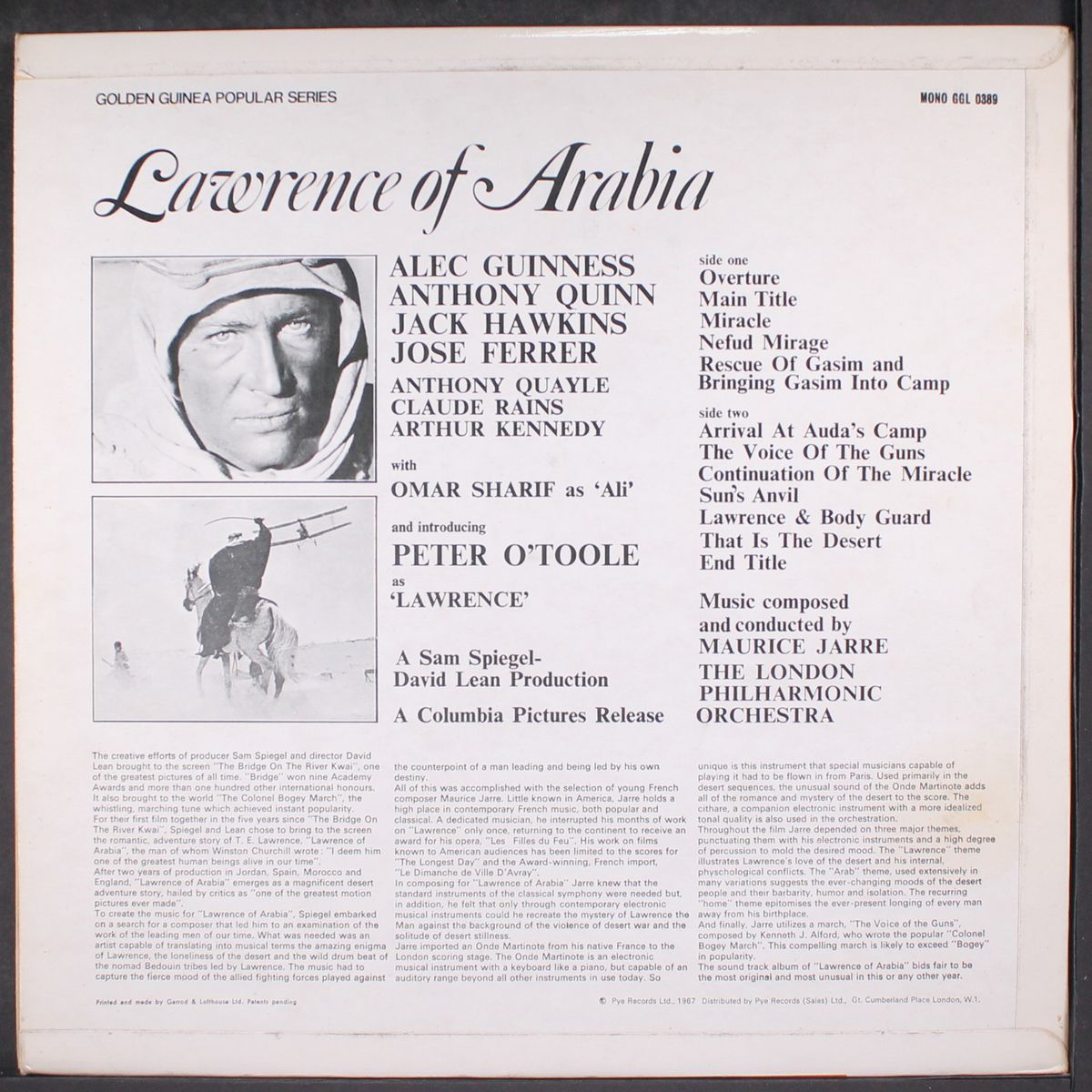 lawrence of arabia by SOUNDTRACK