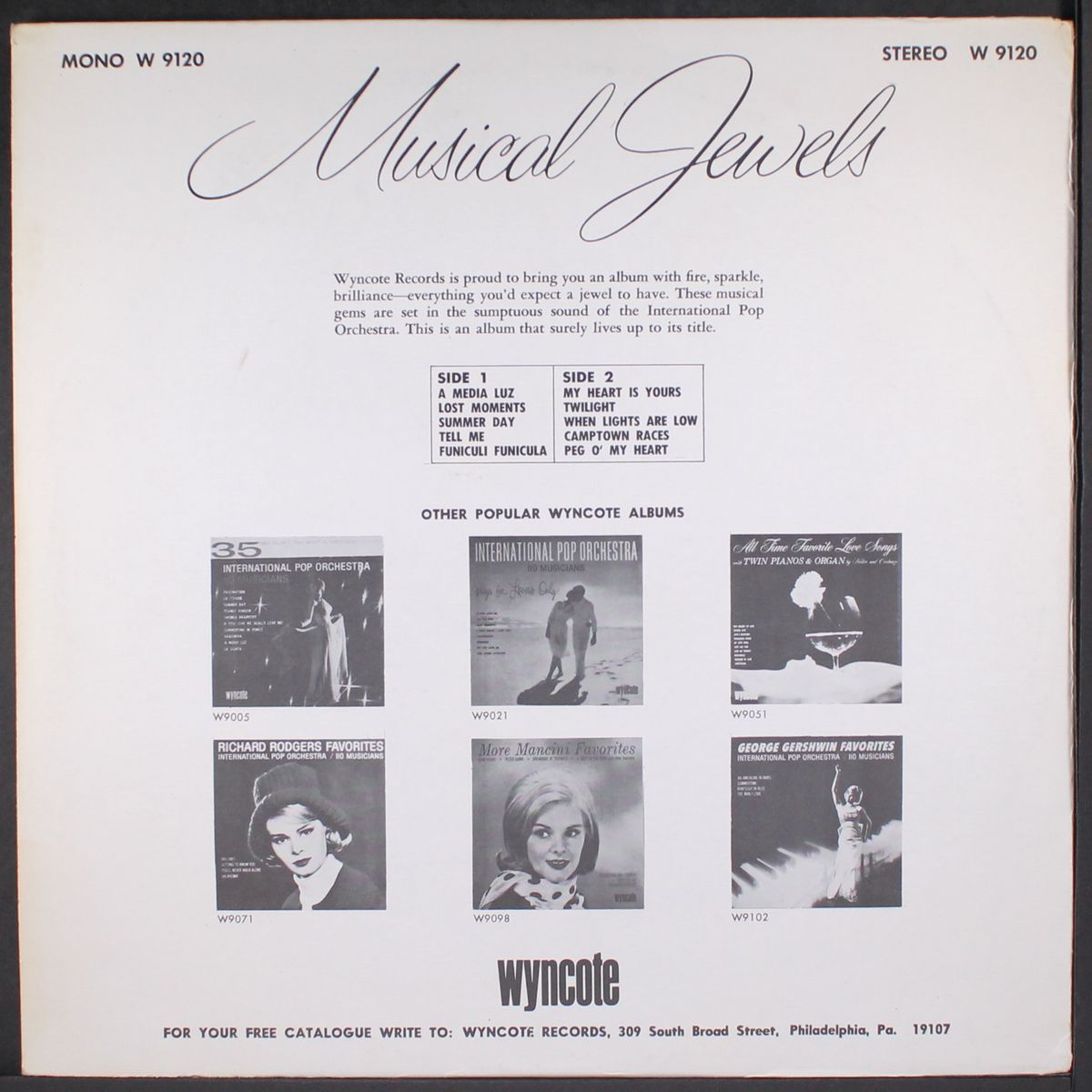 musical jewels by INTERNATIONAL POP ORCHESTRA