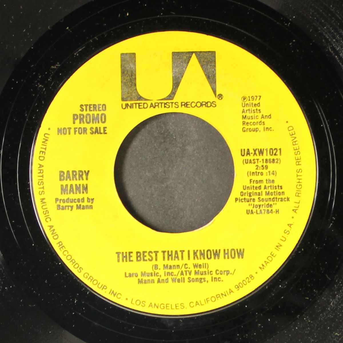 the best that i know how / mono by BARRY MANN