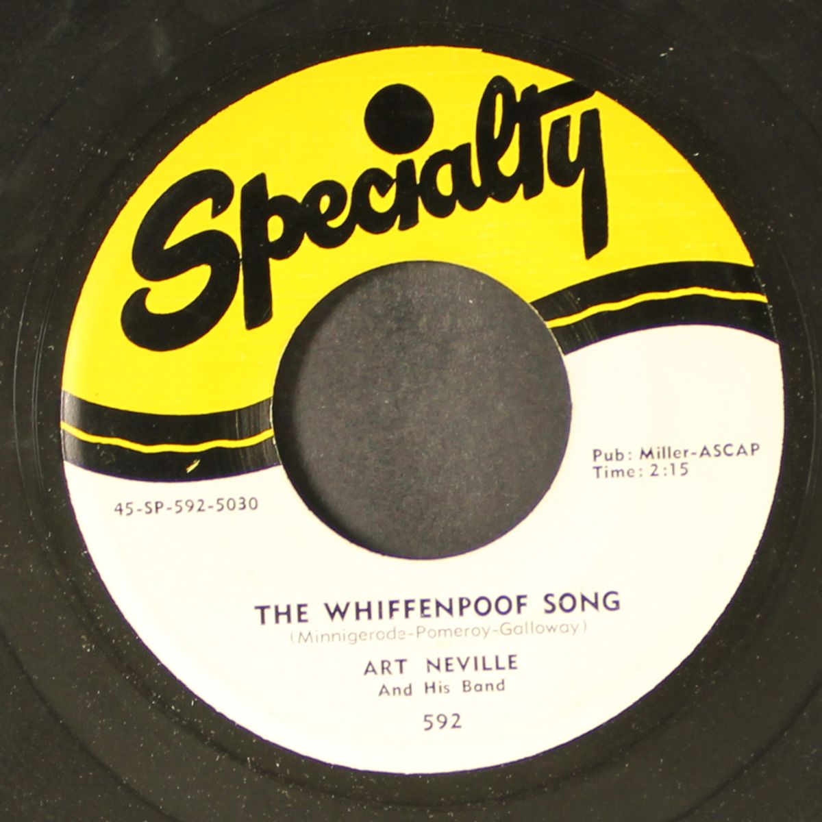 the whiffenpoof song / oooh-whee baby by ART NEVILLE