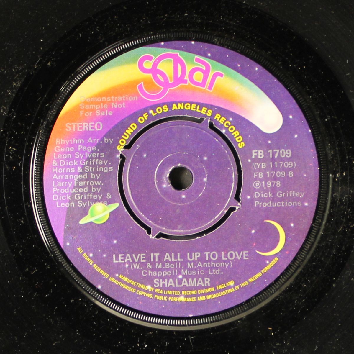 the second time around / leave it all up to love by SHALAMAR