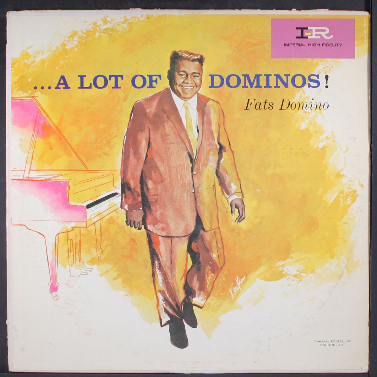 a lot of dominos by FATS DOMINO