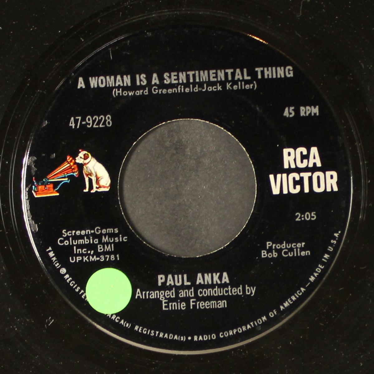 a woman is a sentimental thing / that's how love goes by PAUL ANKA