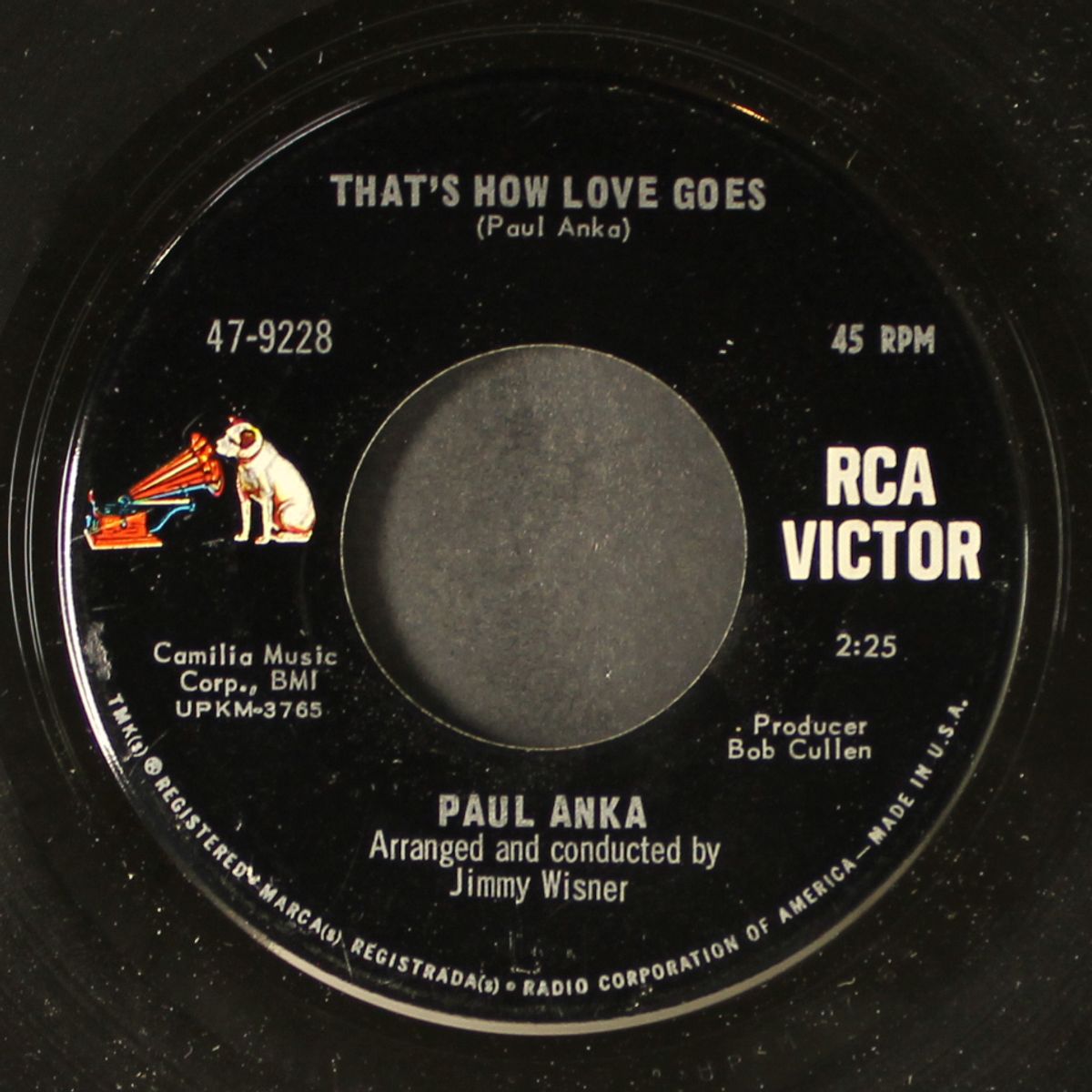 a woman is a sentimental thing / that's how love goes by PAUL ANKA