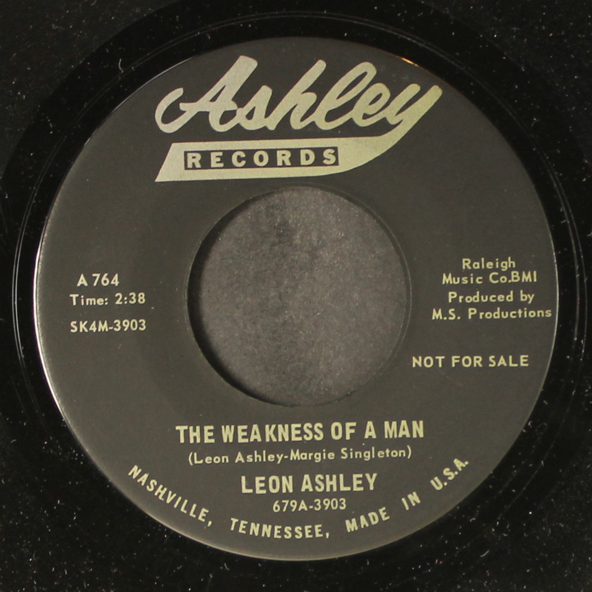 the weakness of a man / most men by LEON ASHLEY
