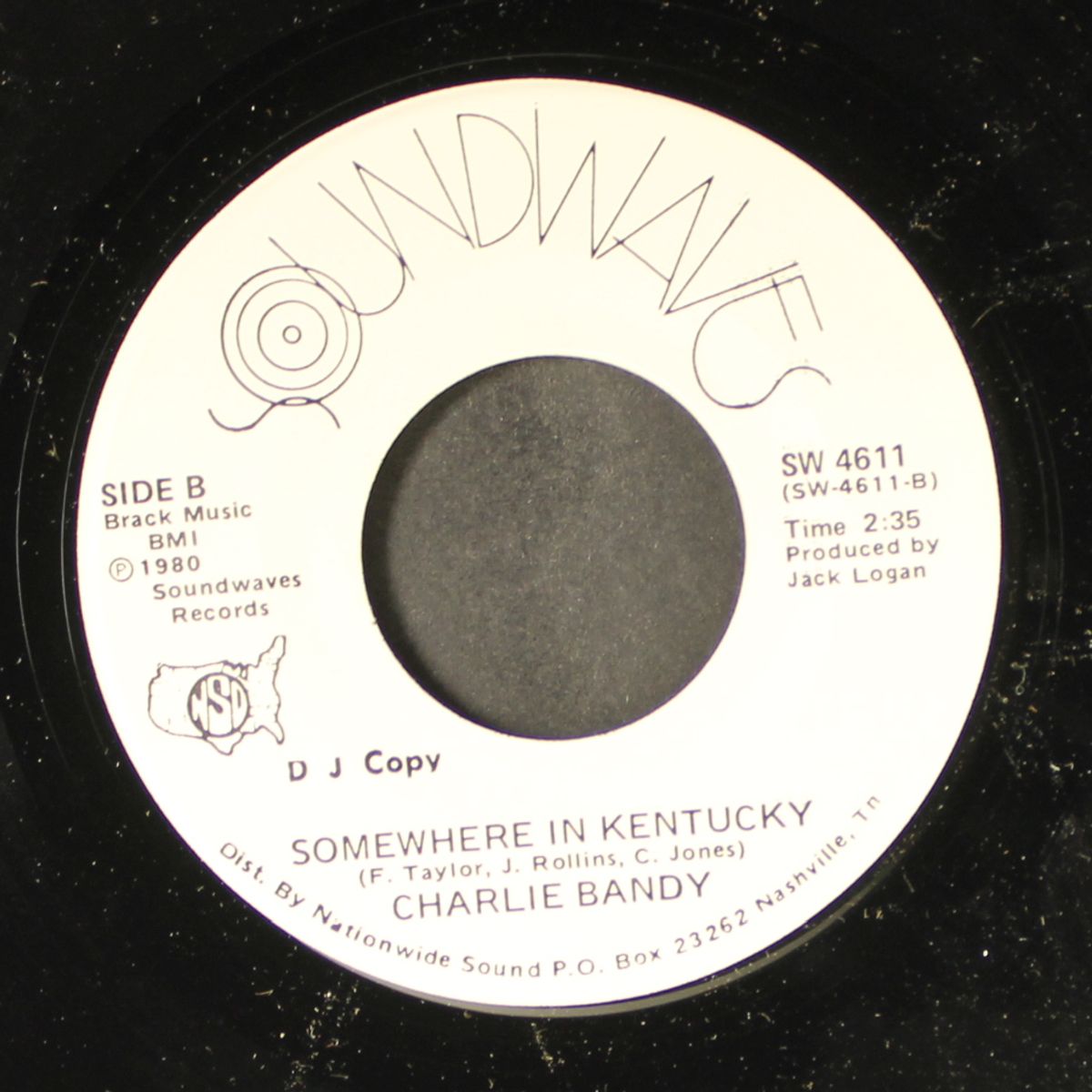 it was love what it was / somewhere in kentucky by CHARLIE BANDY
