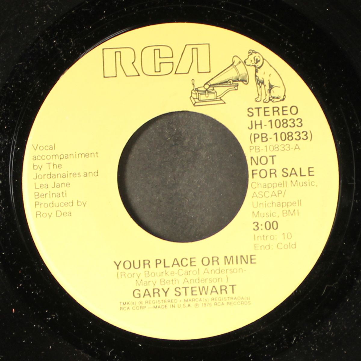 your place or mine / mono by GARY STEWART