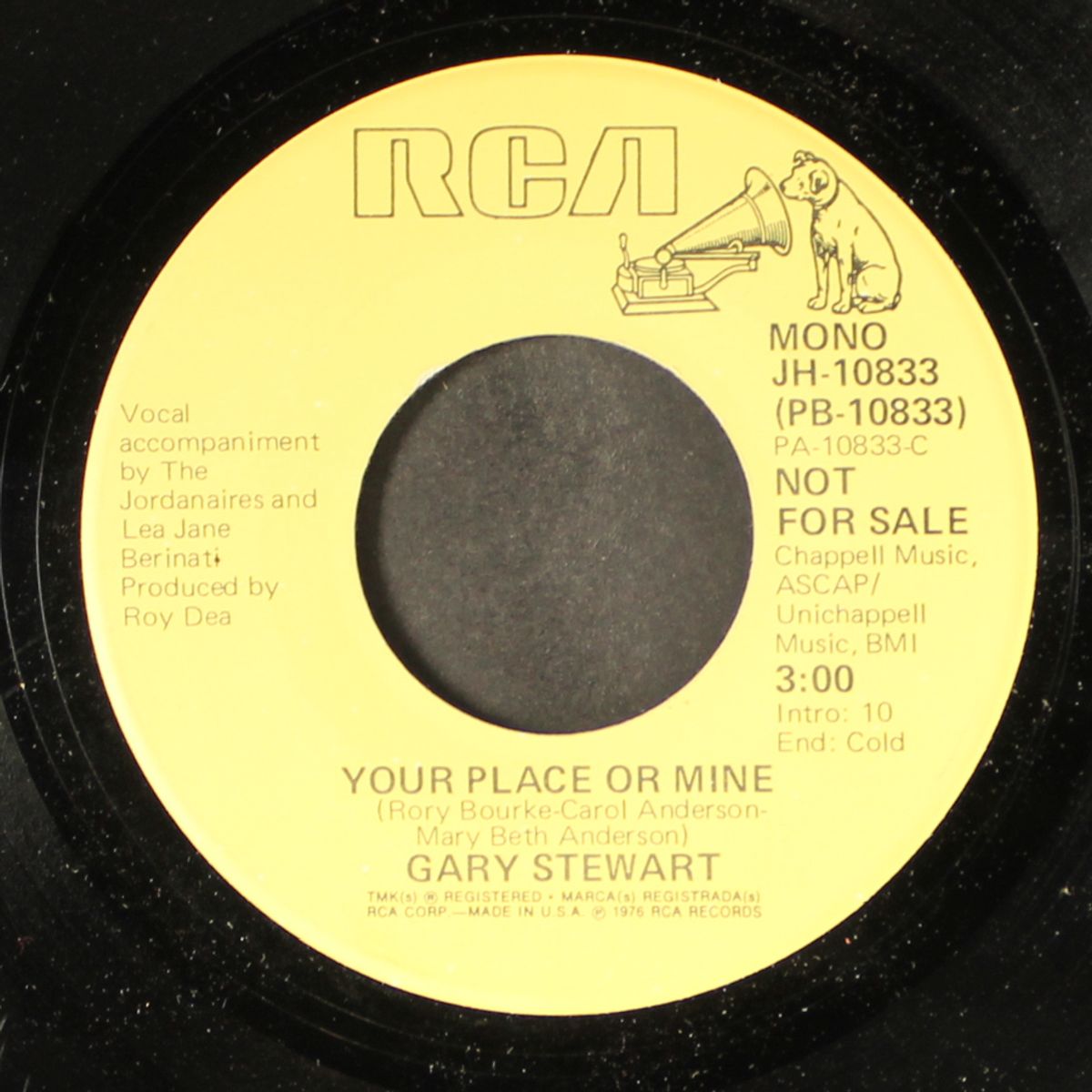 your place or mine / mono by GARY STEWART