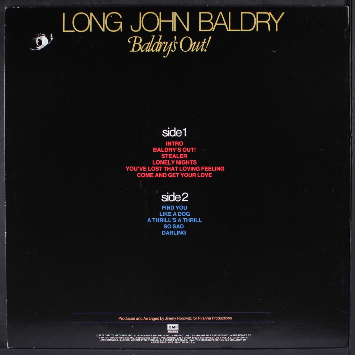 baldry's out! by LONG JOHN BALDRY