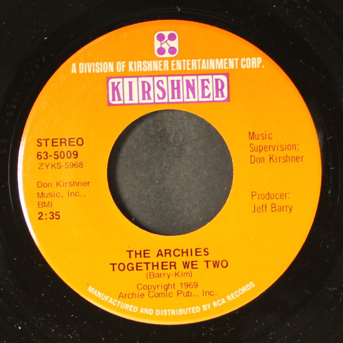 everything's alright / together we two by ARCHIES