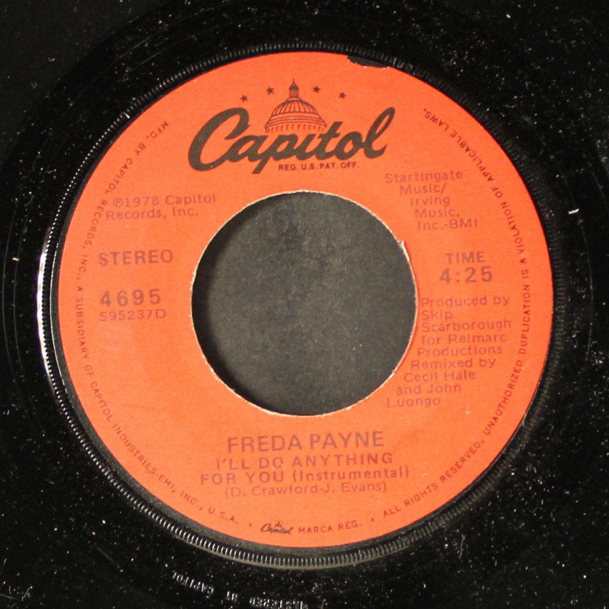 i'll do anything for you / instro by FREDA PAYNE