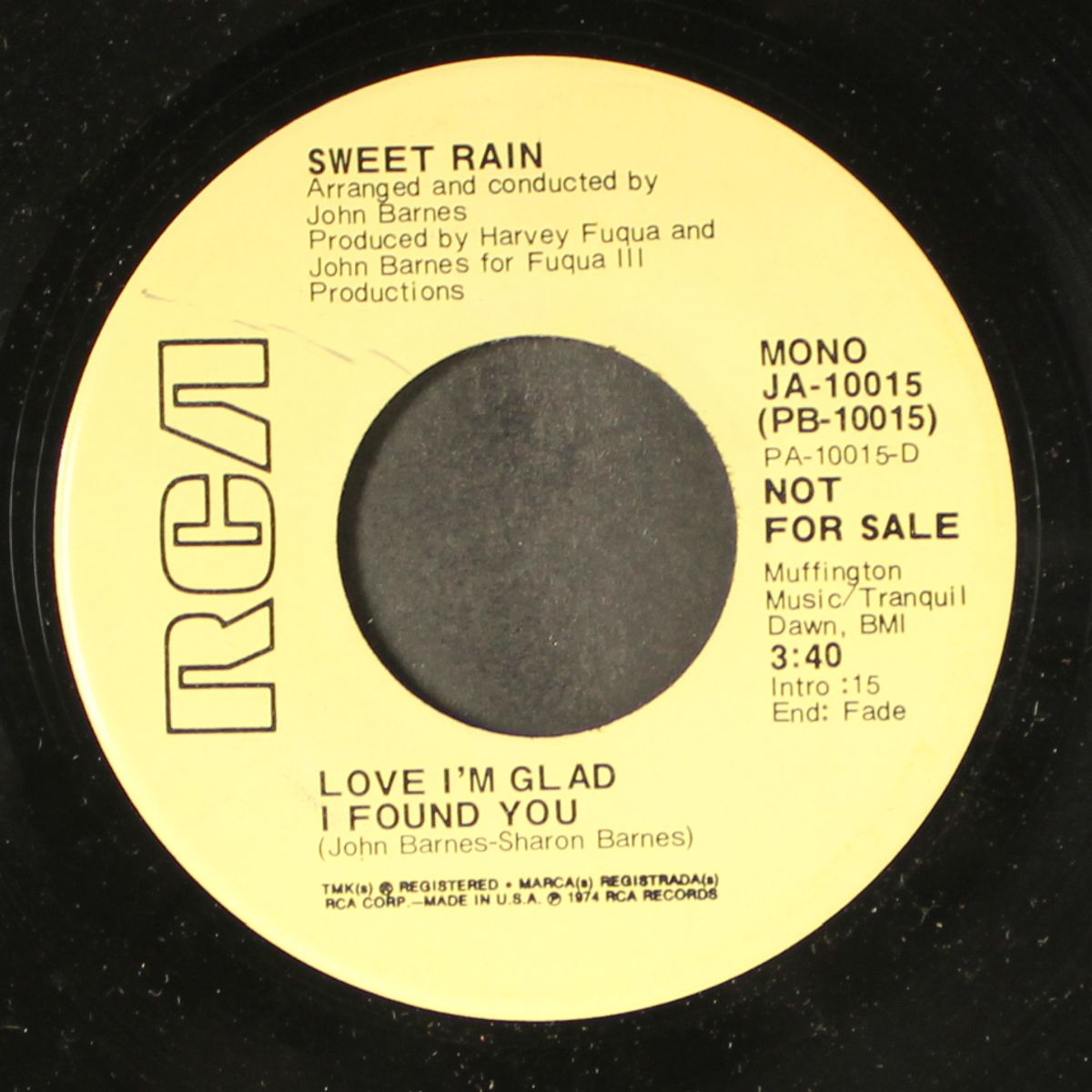 magic man / love i'm glad i found you by SWEET RAIN