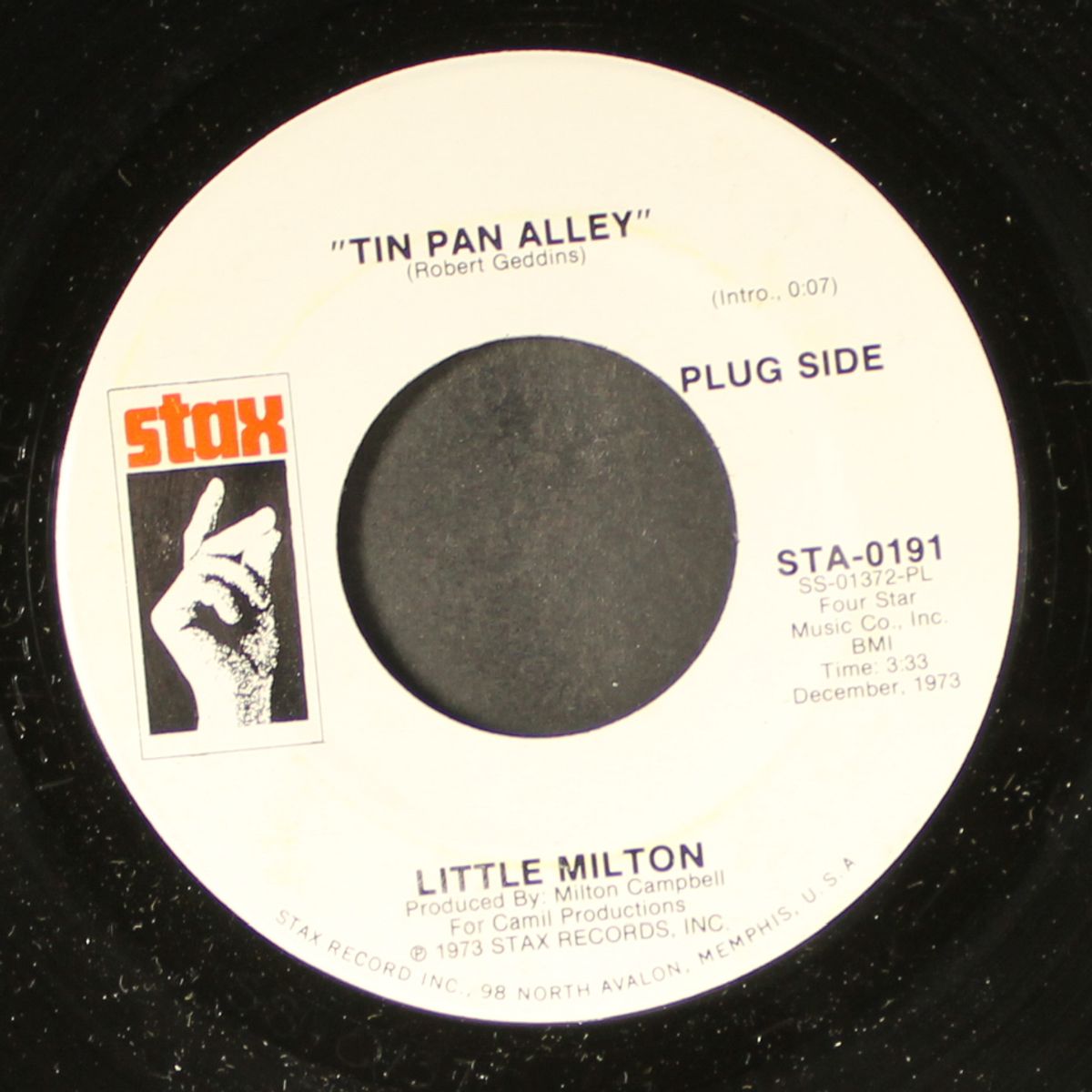 tin pan alley / sweet woman of mine by LITTLE MILTON