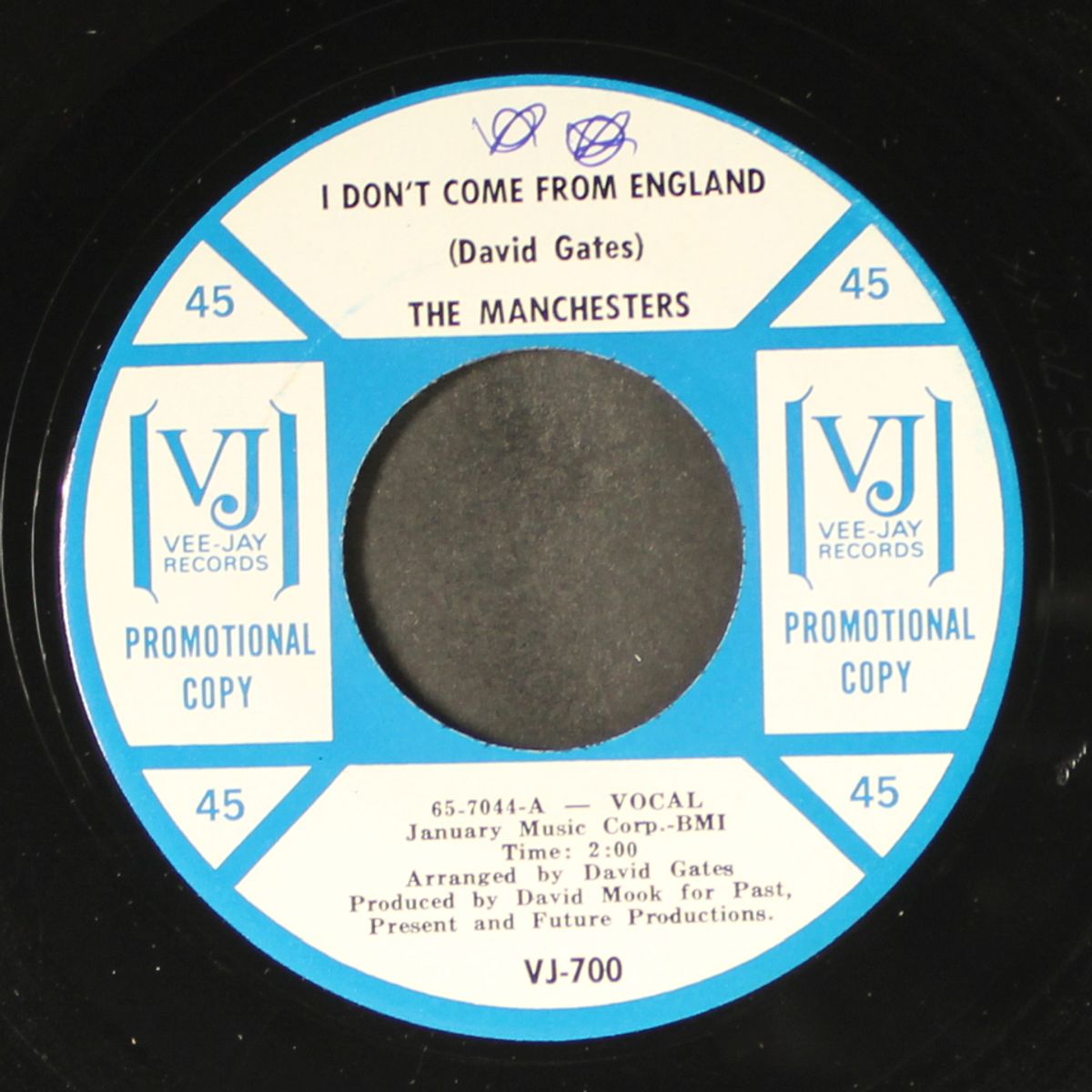 i don't come from england / dragonfly by MANCHESTERS