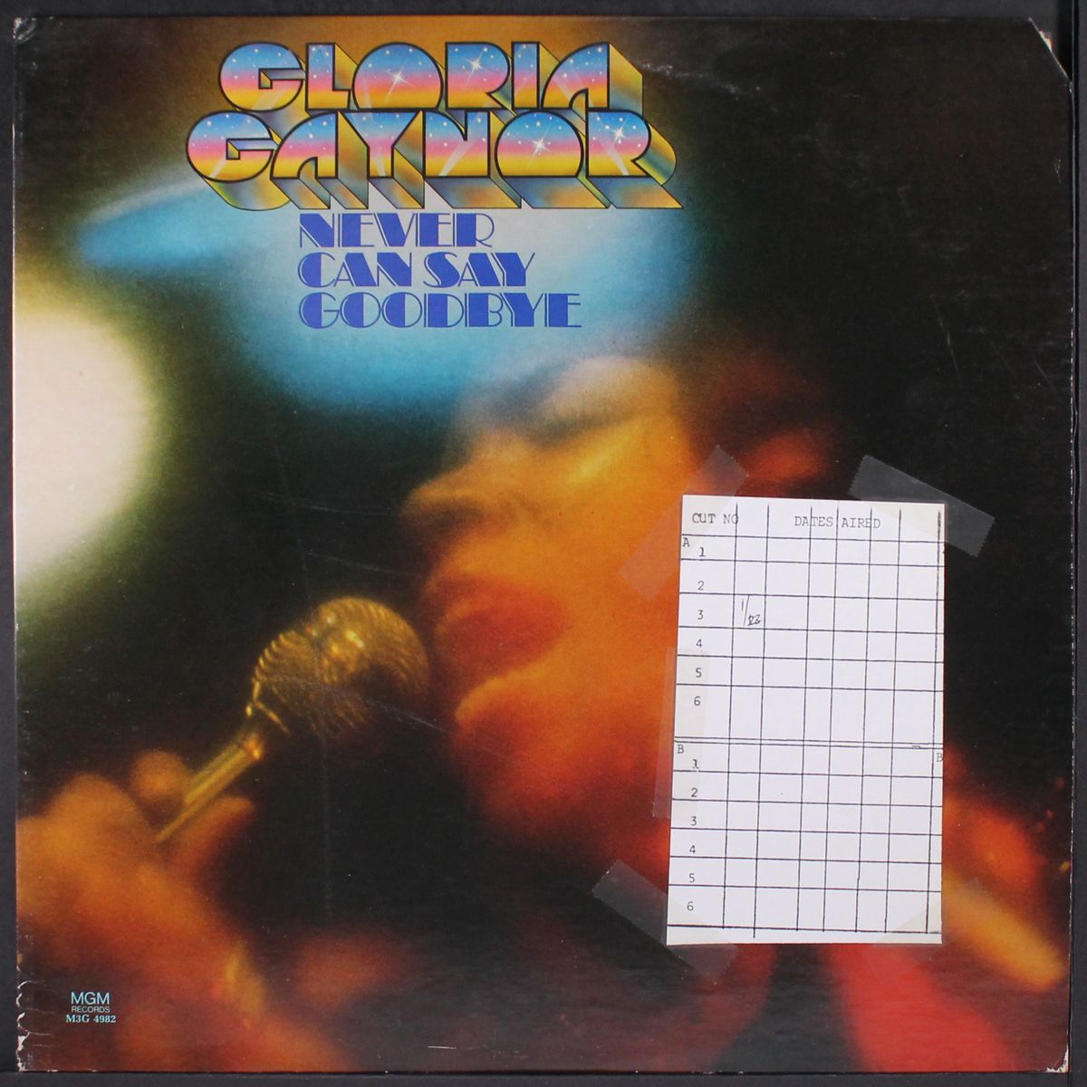 never can say goodbye by GLORIA GAYNOR