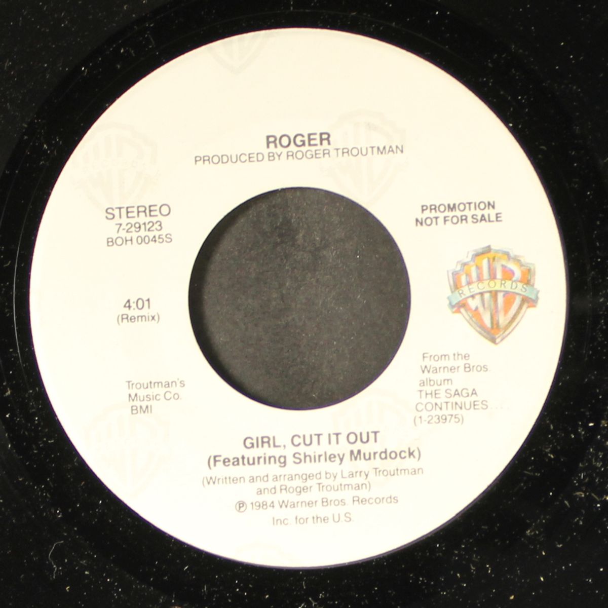 girl, cut it out / same by ROGER