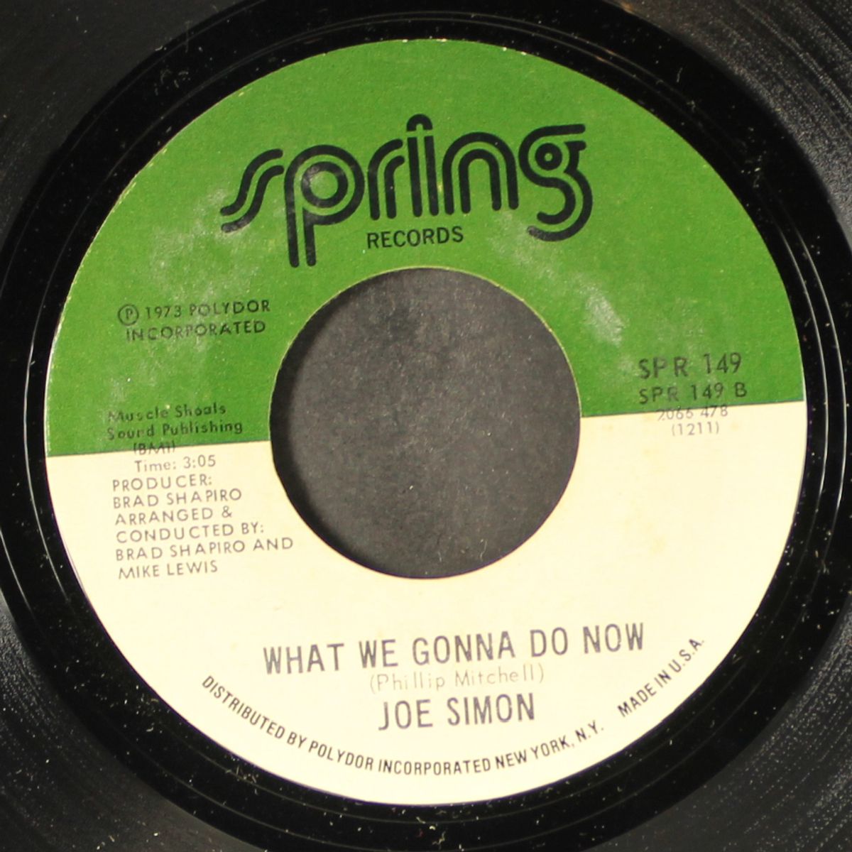 the best time of my life / what we gonna do now by JOE SIMON