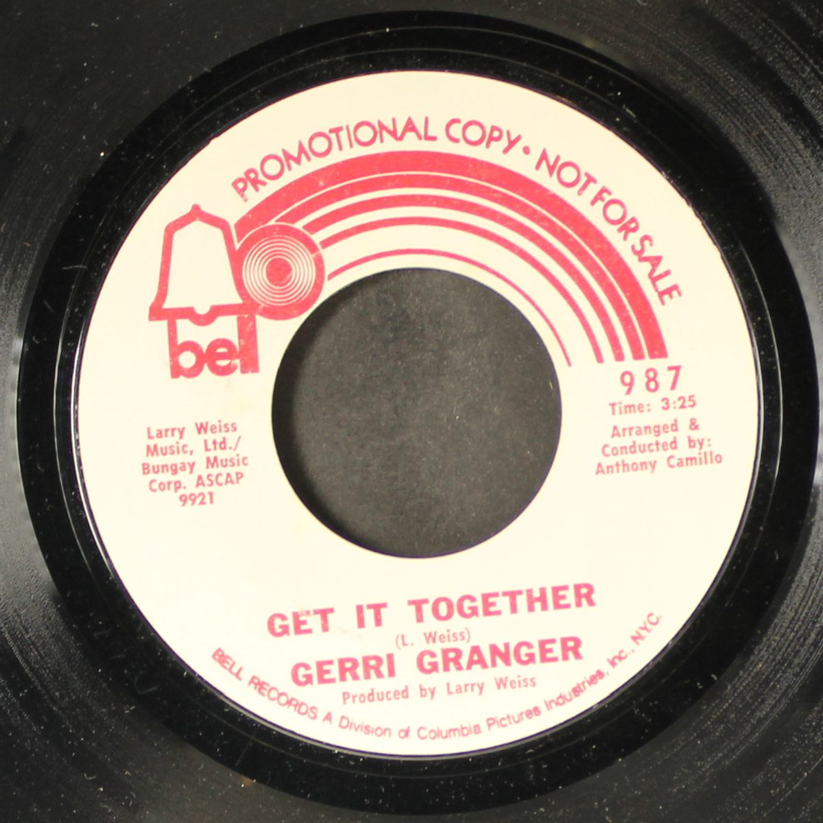 i can't take it like a man / get it together by GERRI GRANGER