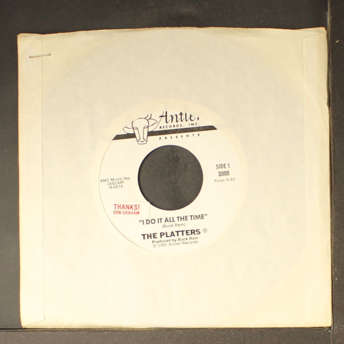 shake what your mama gave you / i do it all the time by PLATTERS