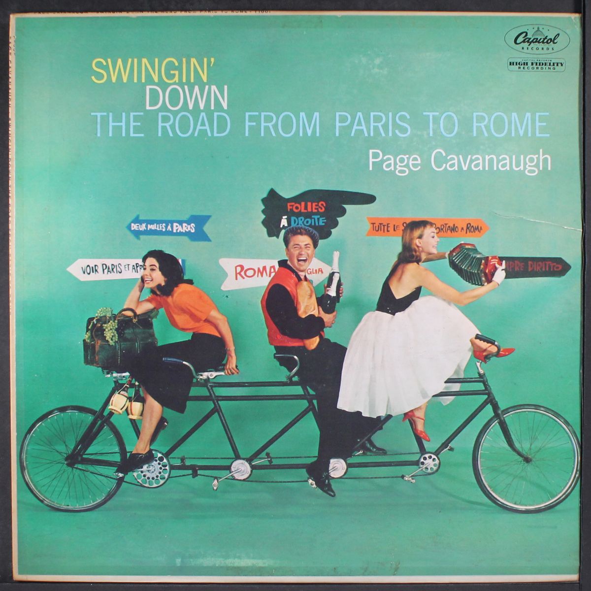 swingin' down the road from paris to rome by PAGE CAVANAUGH