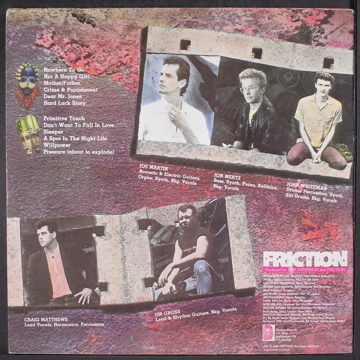 primitive touch by FRICTION