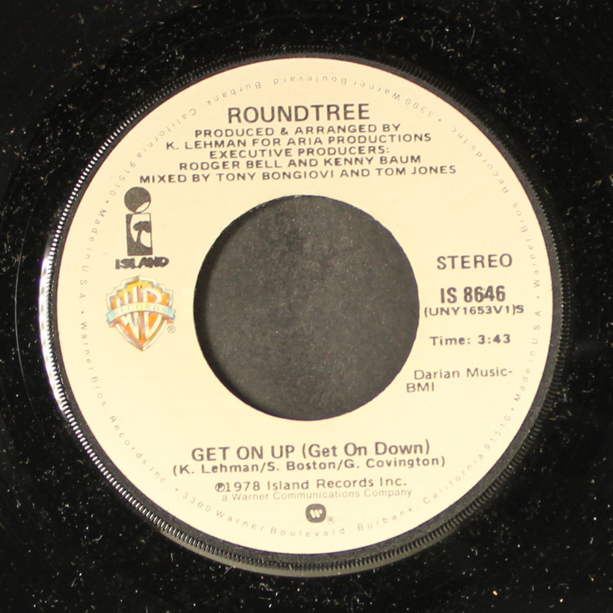 get on up (get on down) / manhattan by ROUNDTREE