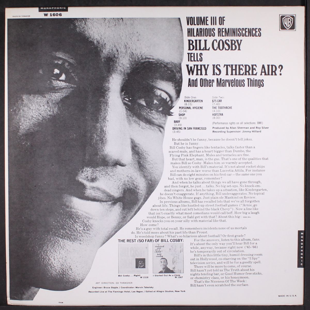 why is there air? by BILL COSBY