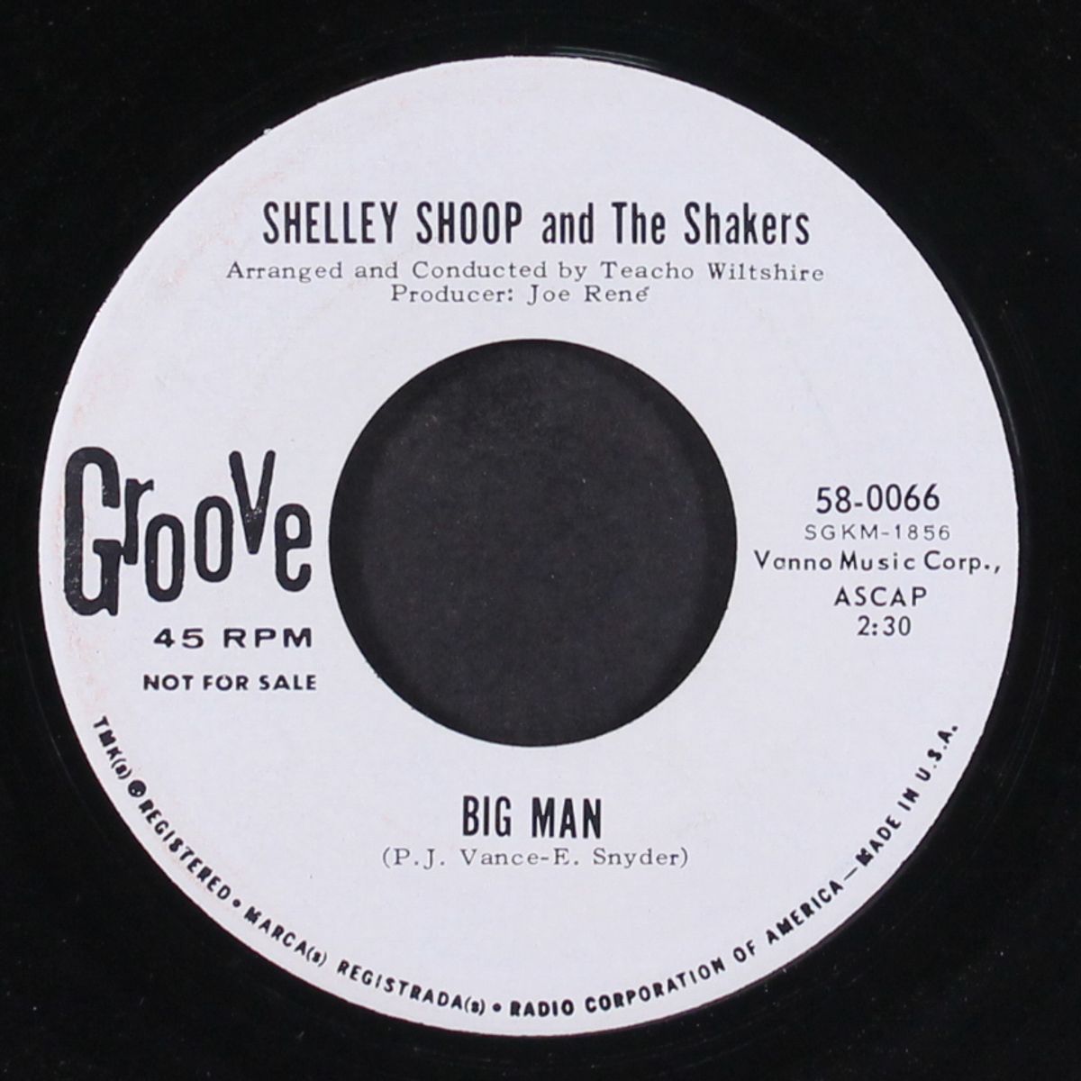 fair shake / big man by SHELLEY SHOOP & SHAKERS