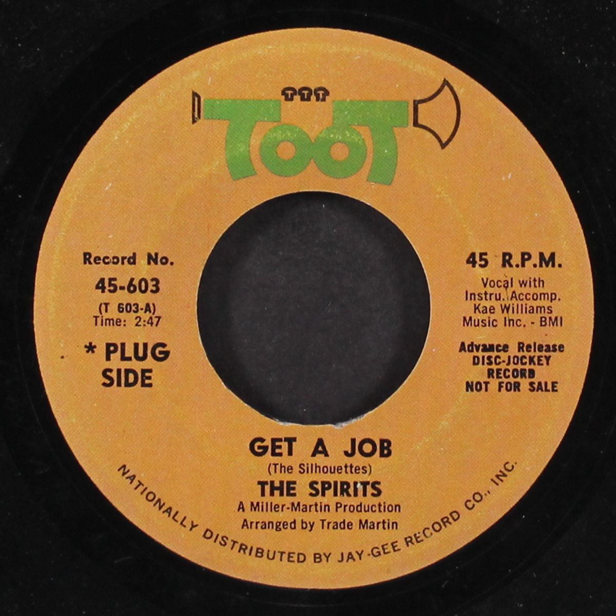 get a job / i'll be strong by SPIRITS