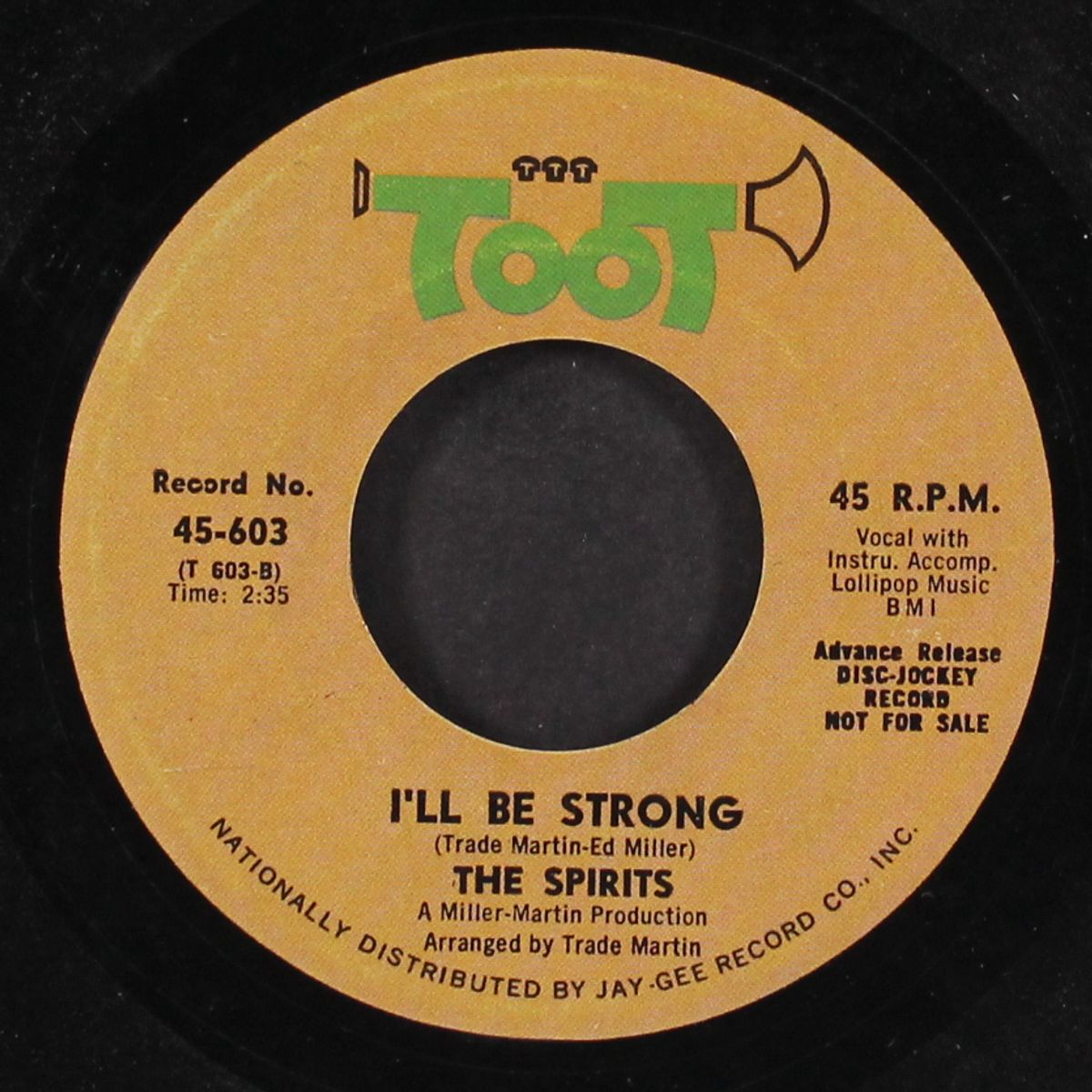 get a job / i'll be strong by SPIRITS
