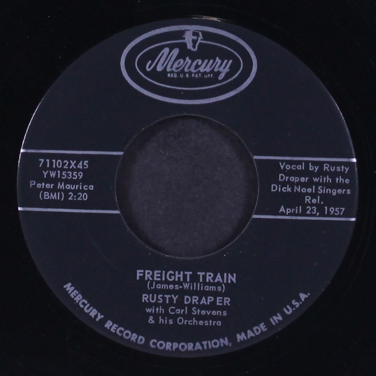 freight train / seven come eleven by RUSTY DRAPER
