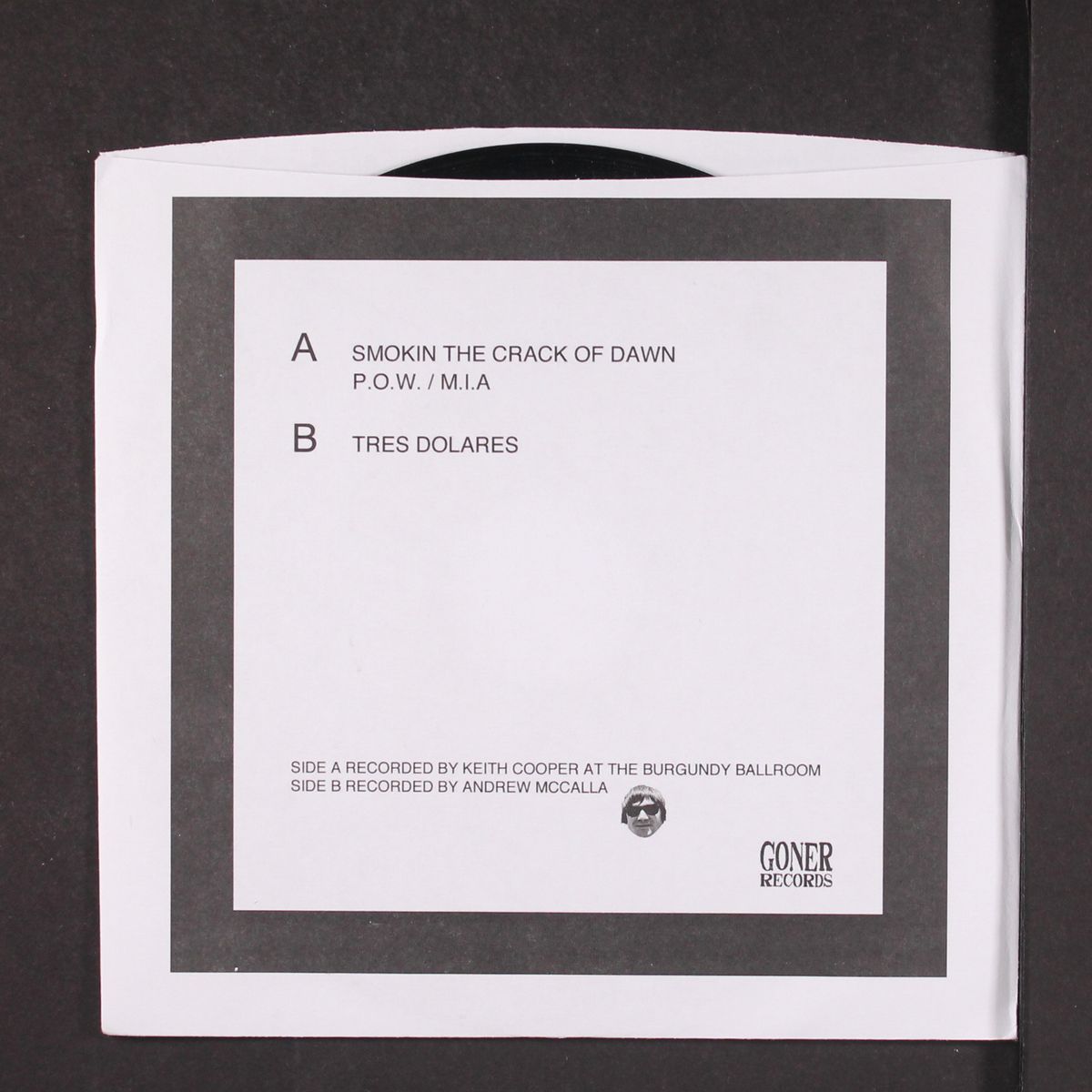smokin the crack of dawn / p.o.w.-m.i.a. / tres dolares by MOVING FINGER