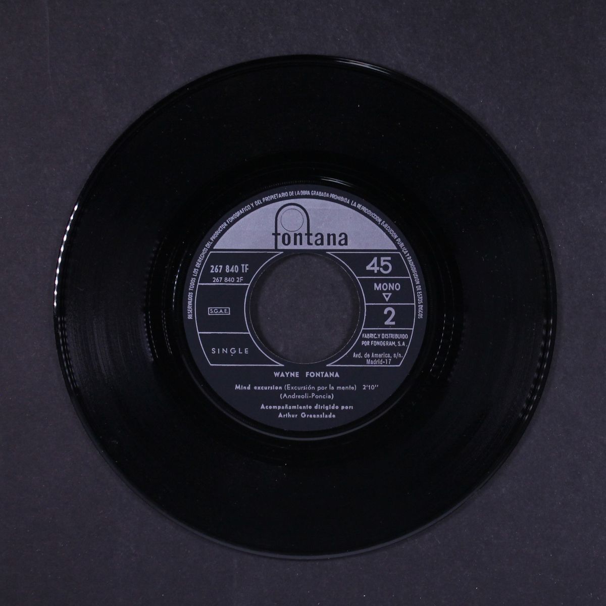 the words of bartholomew / mind excursion by WAYNE FONTANA