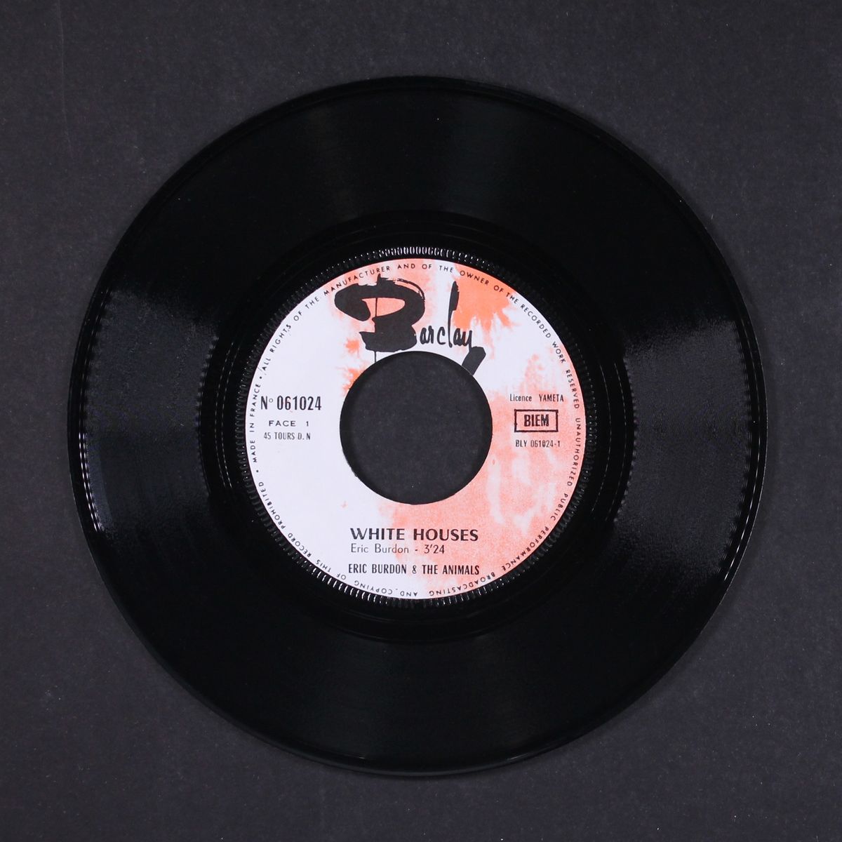 white houses / river deep, mountain high by ERIC BURDON & ANIMALS