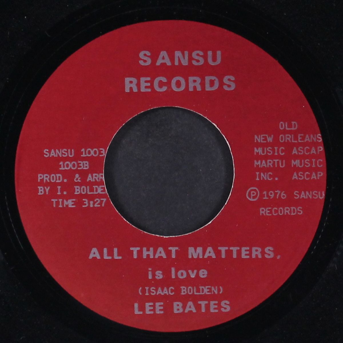 all that matters is love / dance with me by LEE BATES