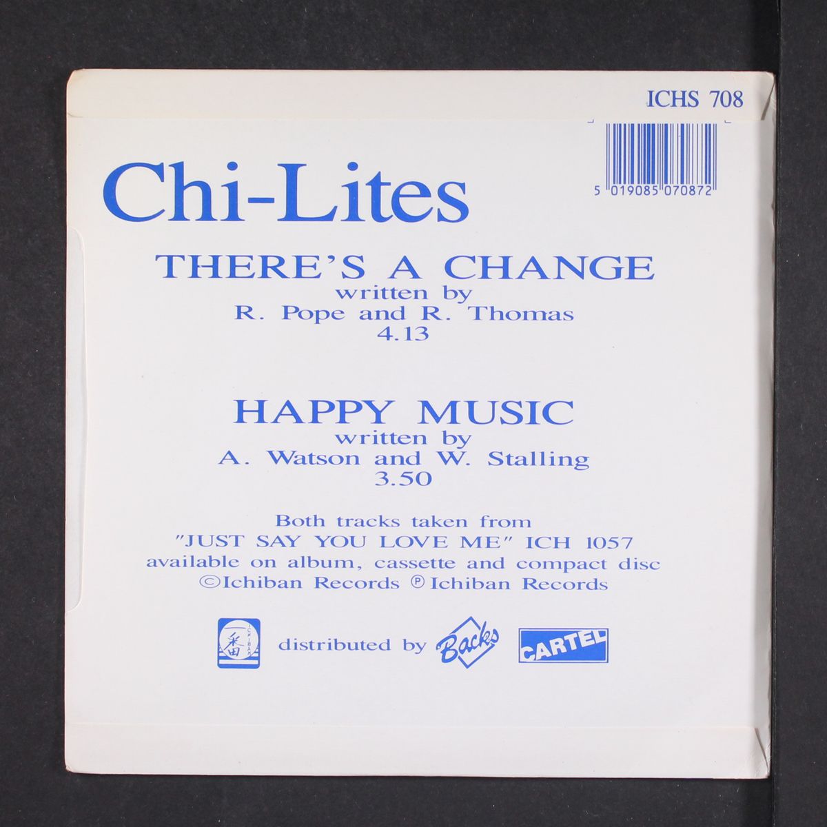 there's a change by CHI-LITES