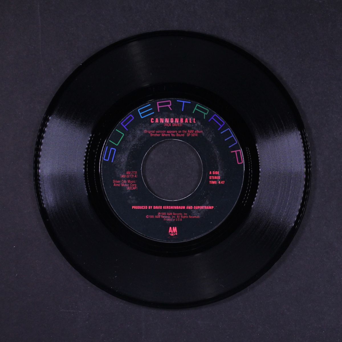 cannonball / ever open door by SUPERTRAMP