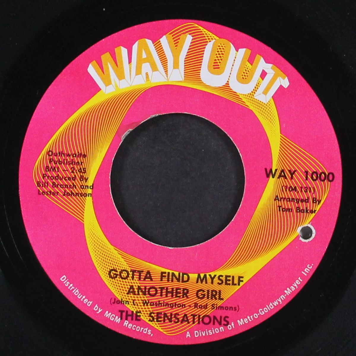 lonely world / gotta find myself another by SENSATIONS