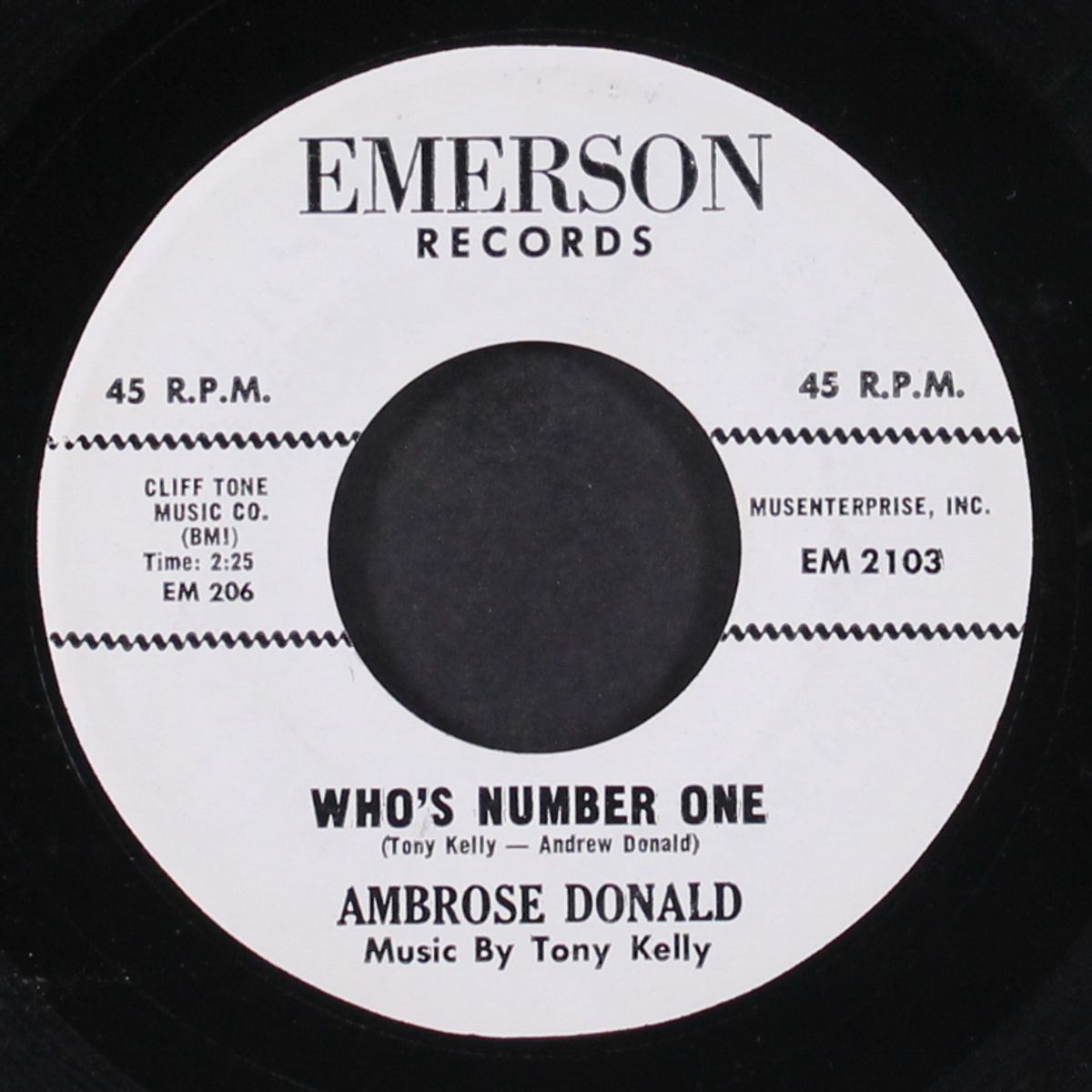 who's number one / meet me in church by AMBROSE DONALD