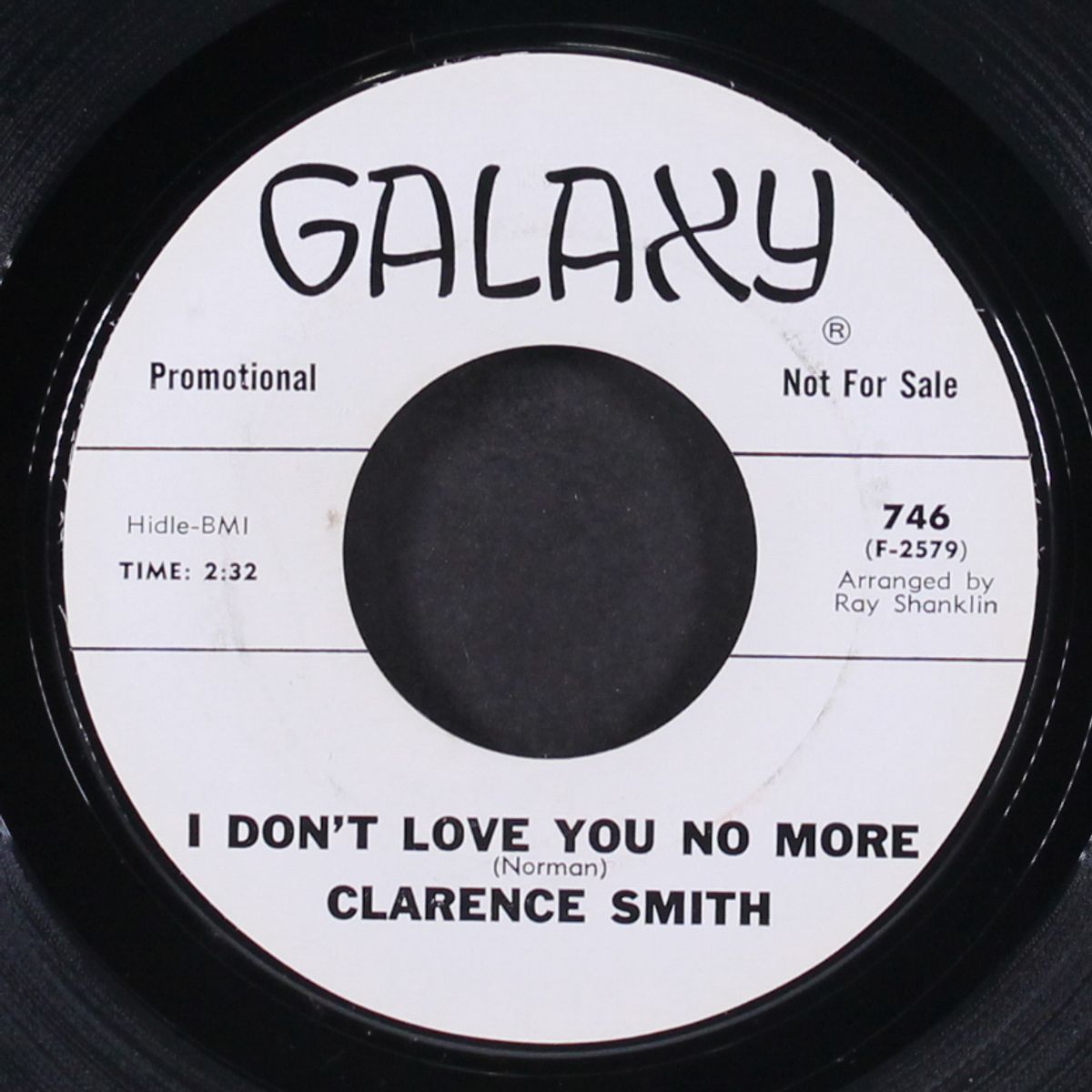 i don't love you no more / all night long they play the blues by CLARENCE SMITH