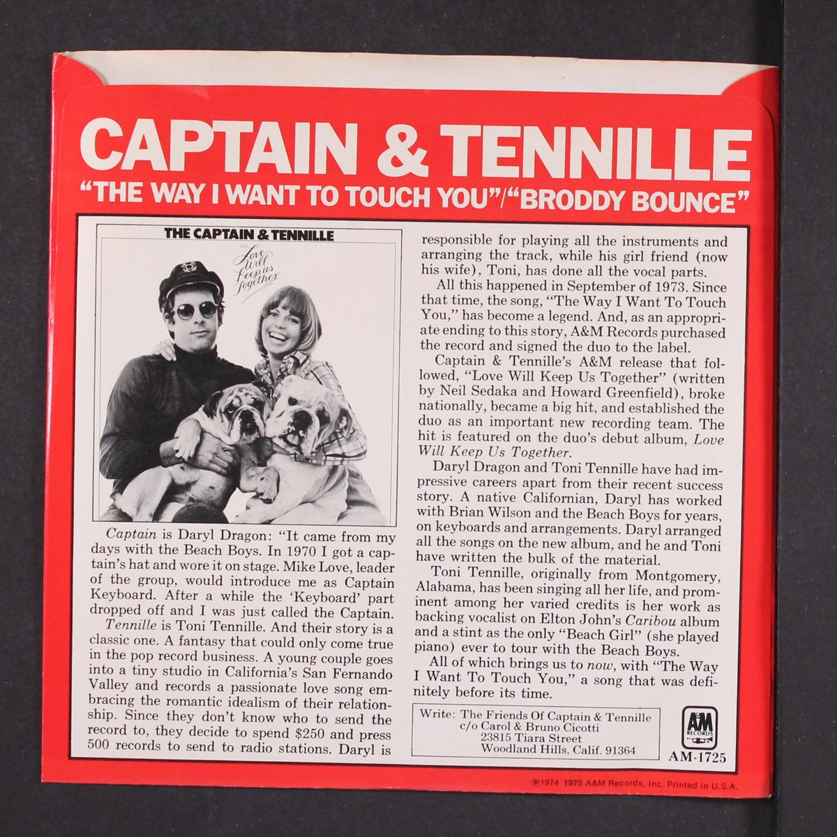 the way i want to touch you by CAPTAIN & TENNILLE