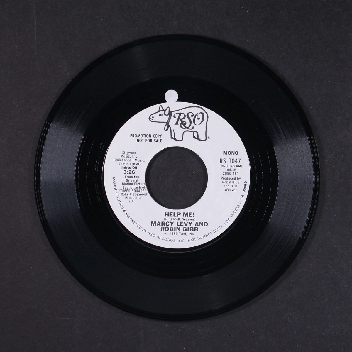 help me! / mono by MARCY LEVY & ROBIN GIBB