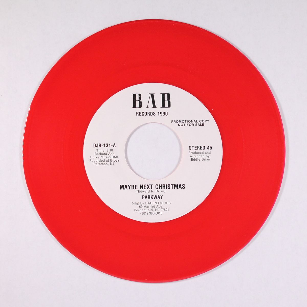 maybe next christmas / take time by PARKWAY