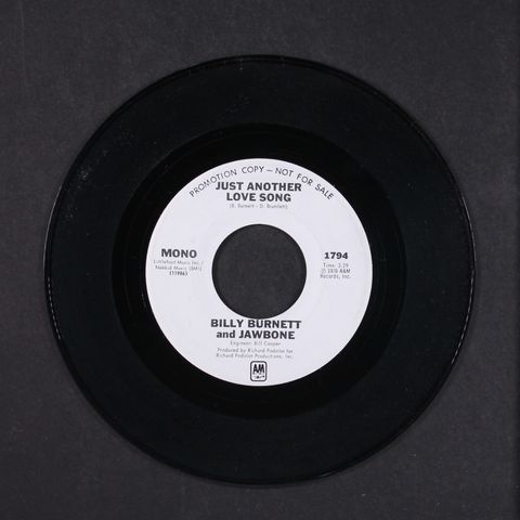 BILLY BURNETTE & JAWBONE