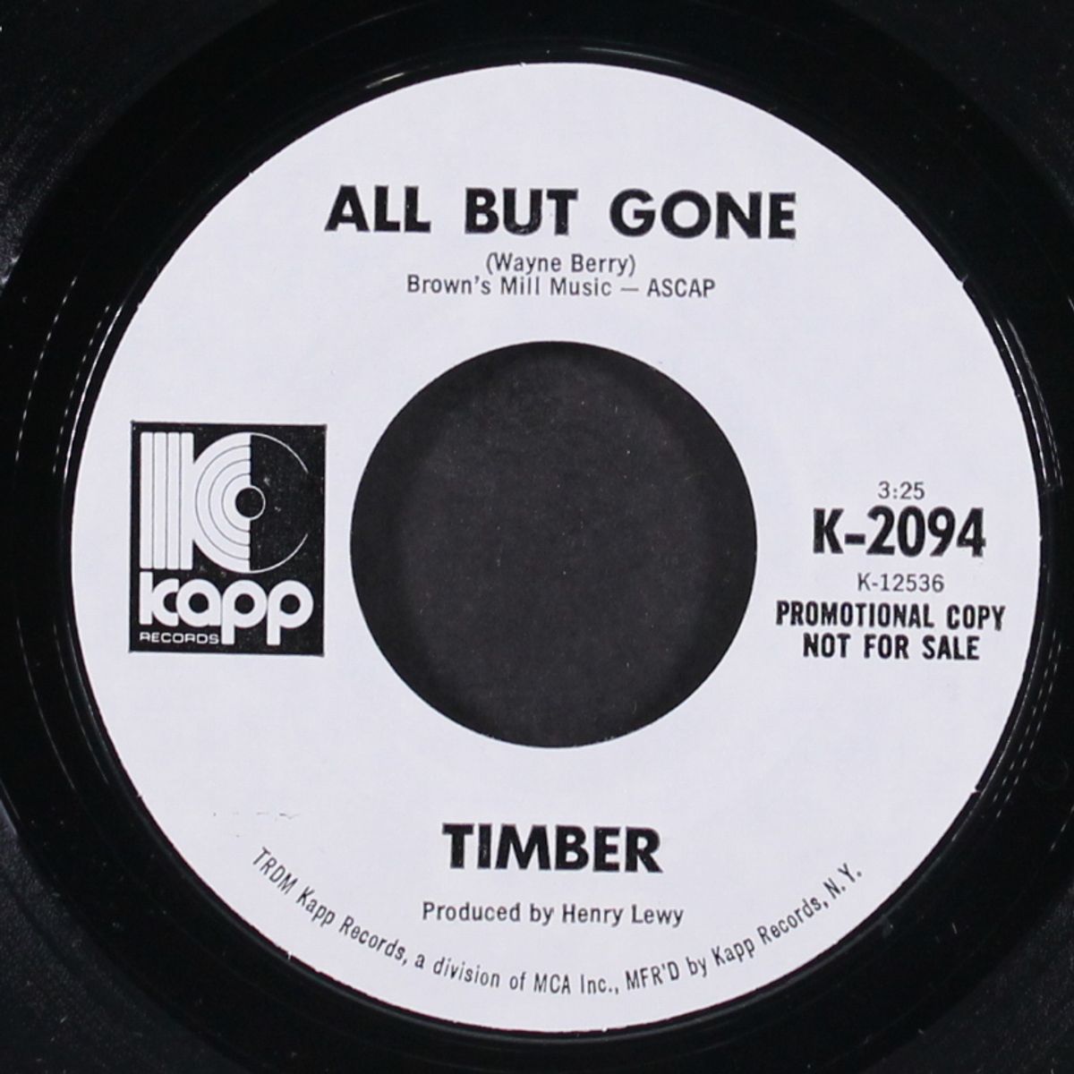 in it by TIMBER