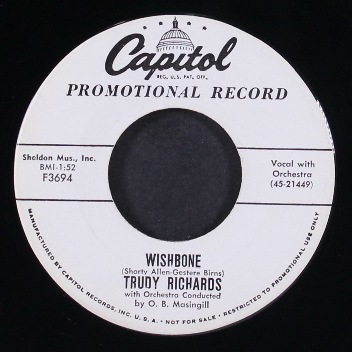 hangin' around / wishbone by TRUDY RICHARDS
