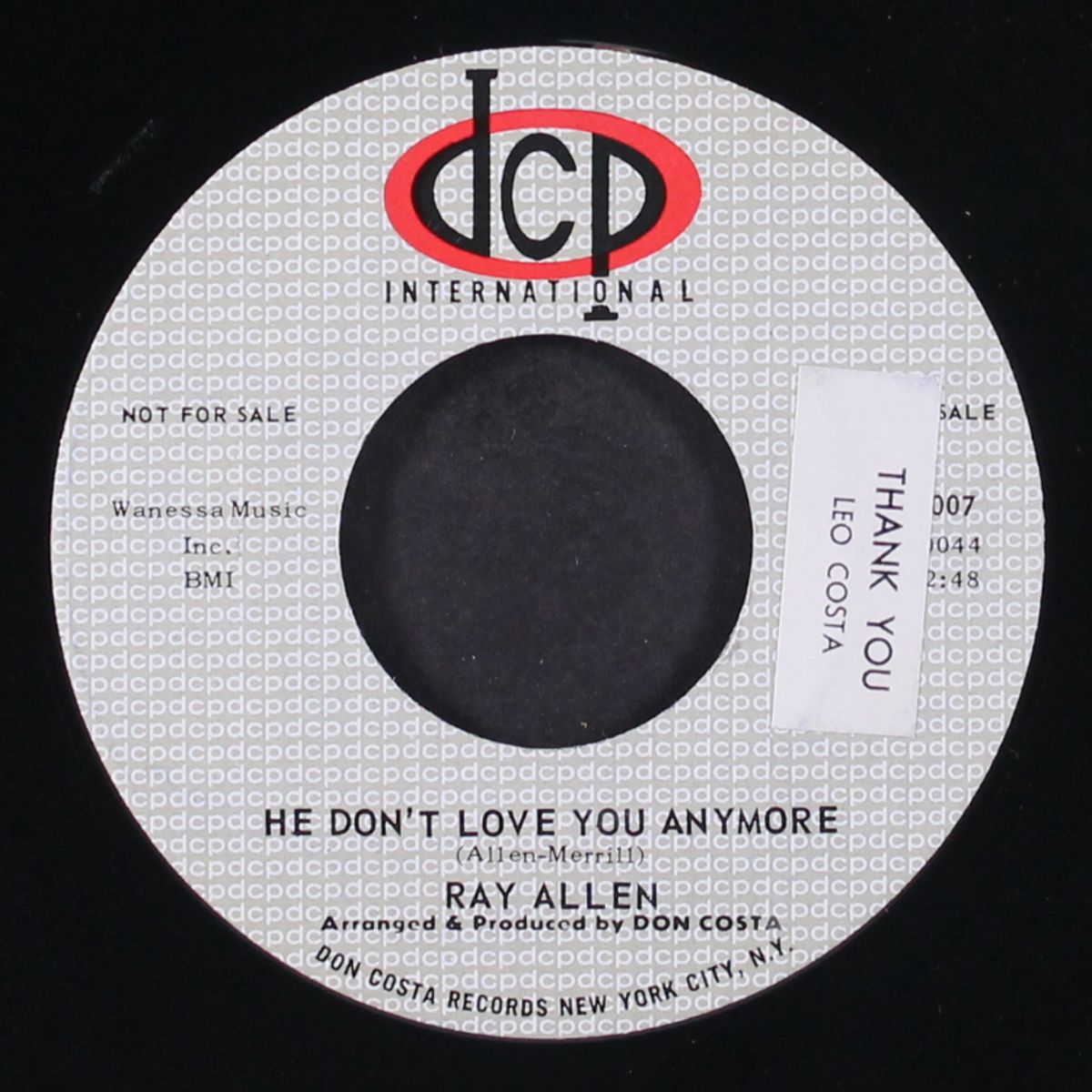he don't love you anymore / please make up your mind by RAY ALLEN